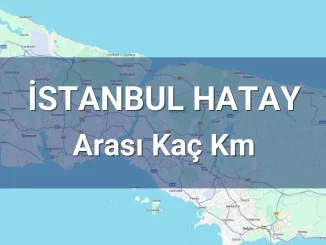 İstanbul Hatay Arası Kaç Km